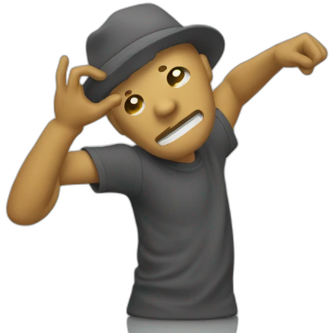 Dab man emoji