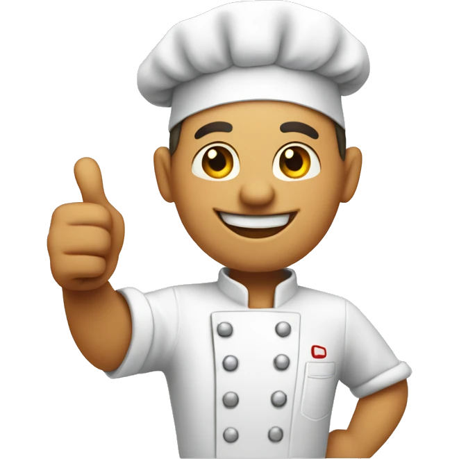 Chef Giving a Thumbs Up emoji