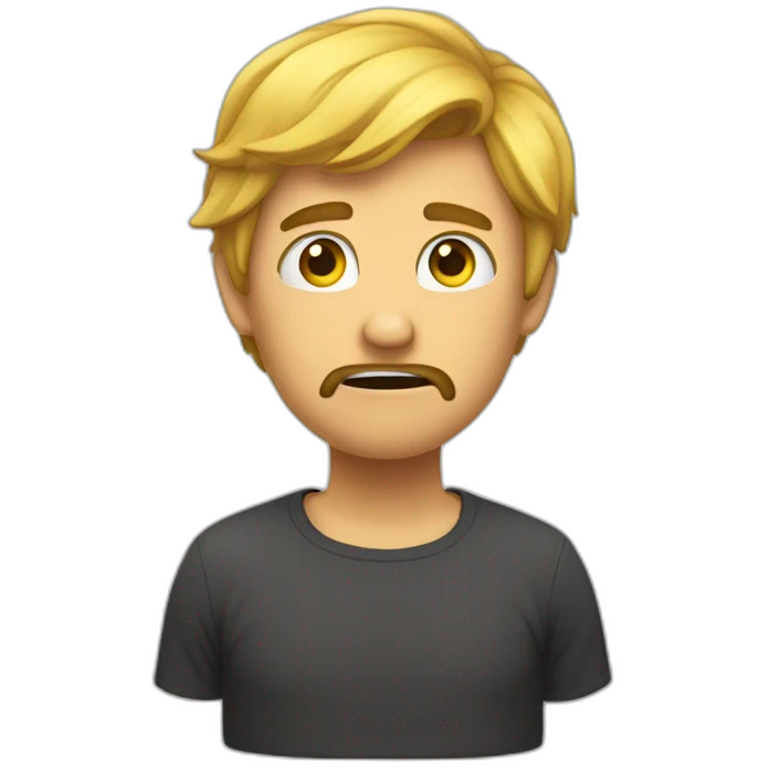 Frustré emoji
