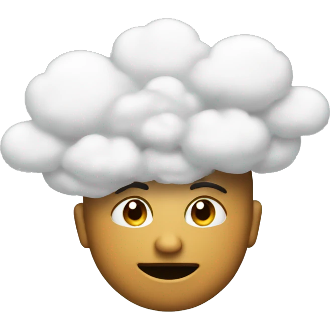 thought cloud emoji
