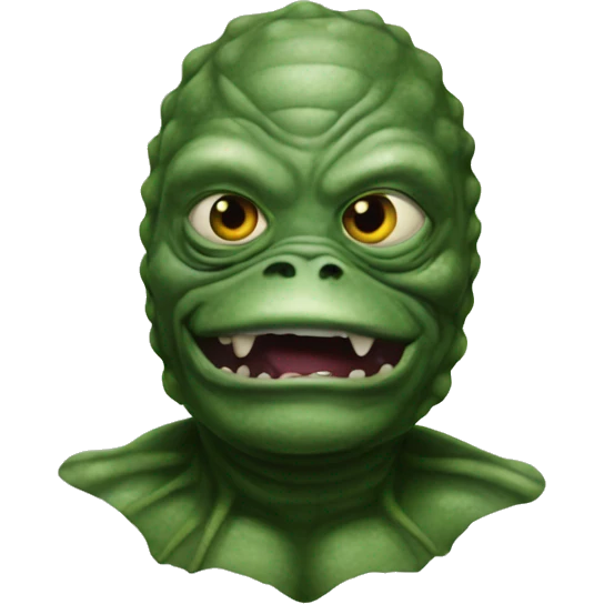 creature from the black lagoon emoji