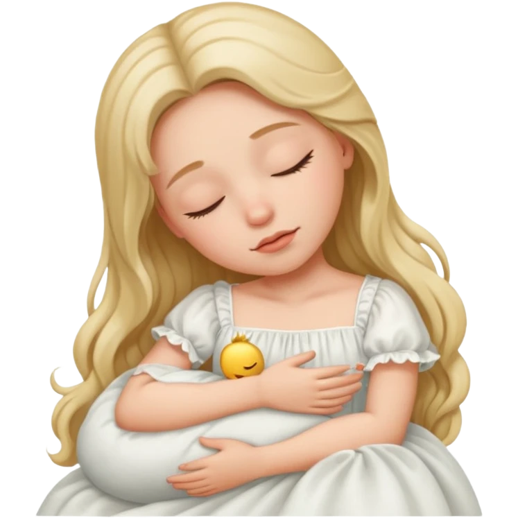 sleeping girl emoji