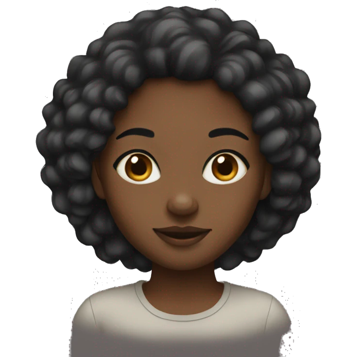 black girl emoji