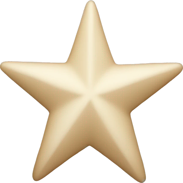beige star emoji