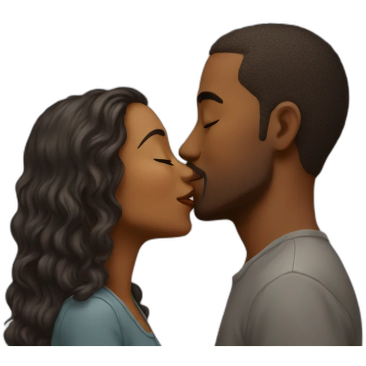 Kiss love emoji