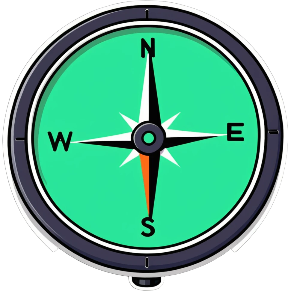 compass navigation tool emoji