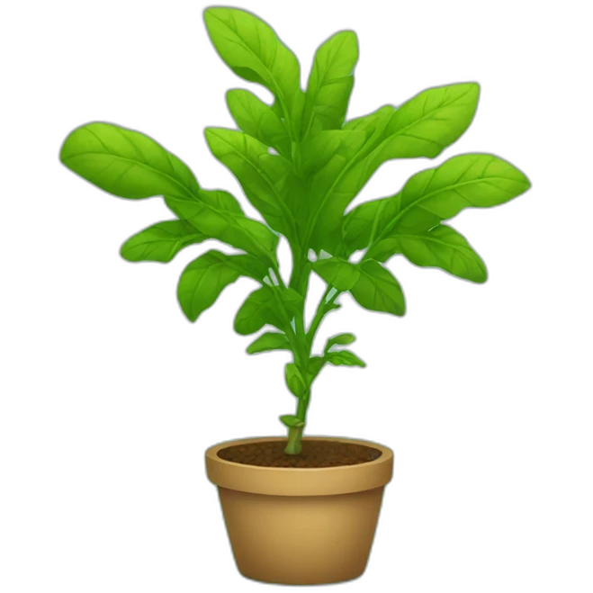 talking plant emoji