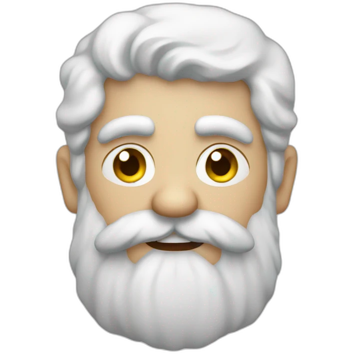 Father frost Rock sign emoji