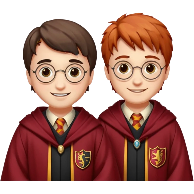 Harry potter and Ron wesley emoji