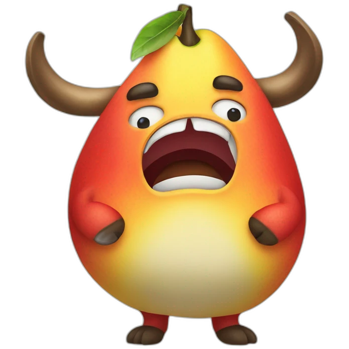 mango ox angry emoji