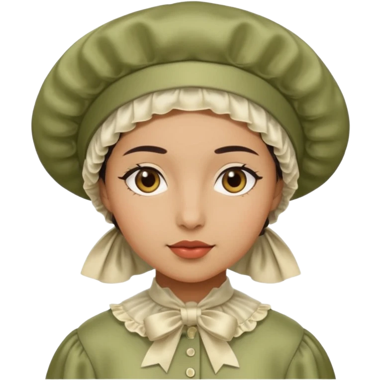 Silk Bonnet emoji olive skin modern clothes  emoji