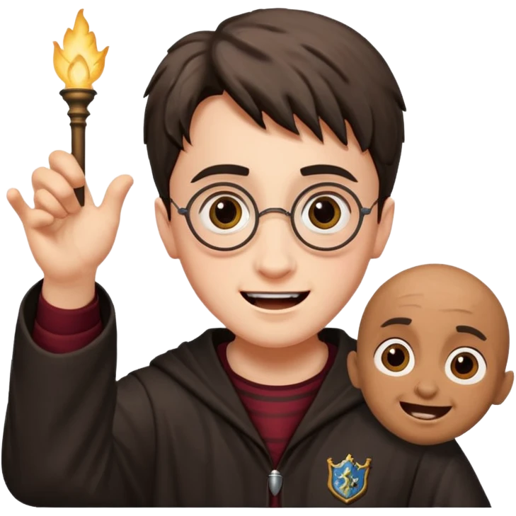Excited harry potter emoji