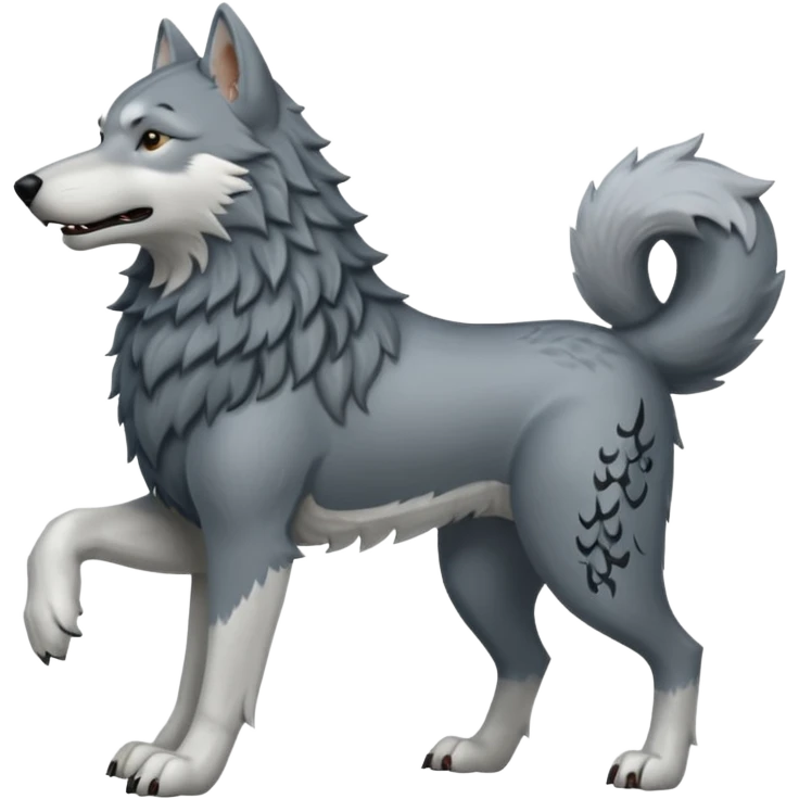 The Stark family crest emoji