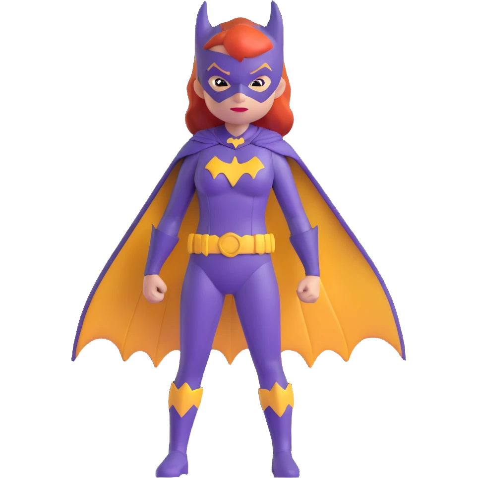 Batgirl superhero emoji