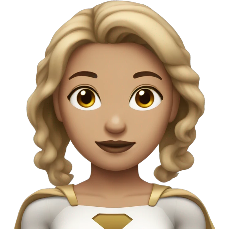 superwoman neutral skin tone emoji