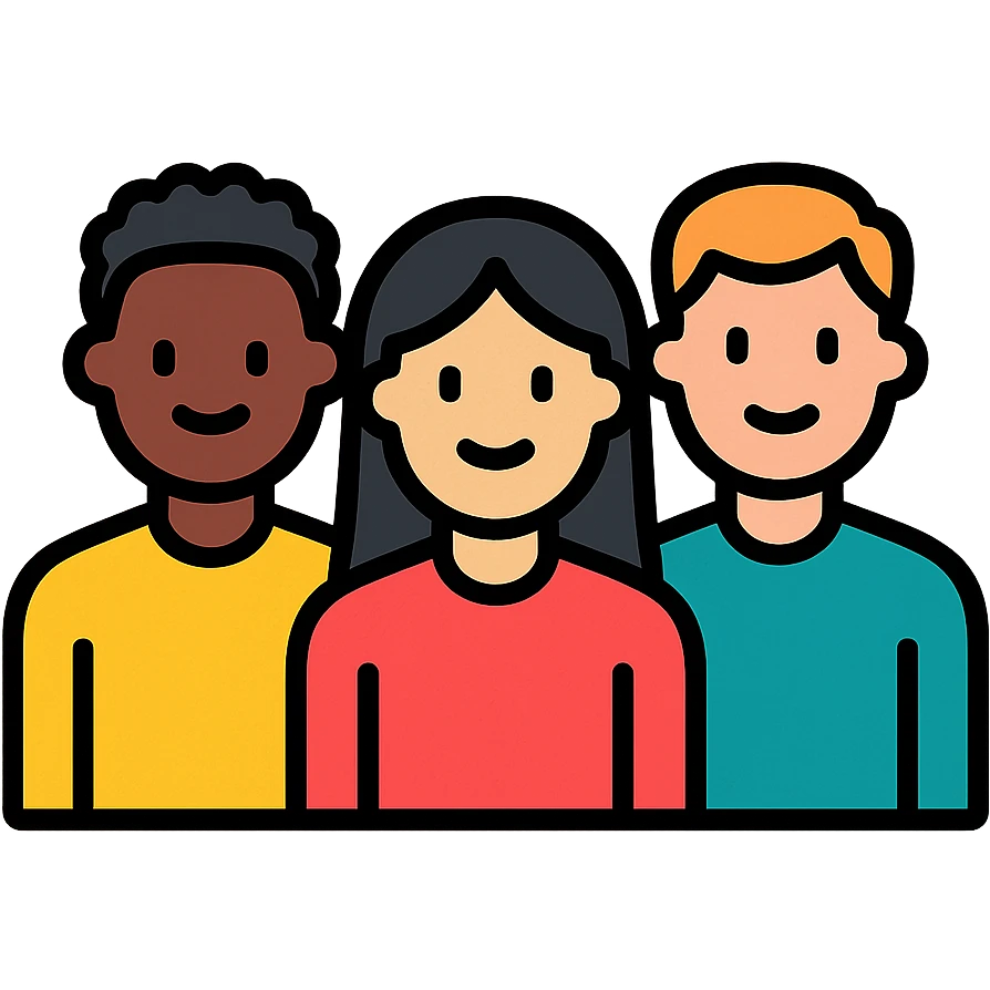 diverse group of people emoji