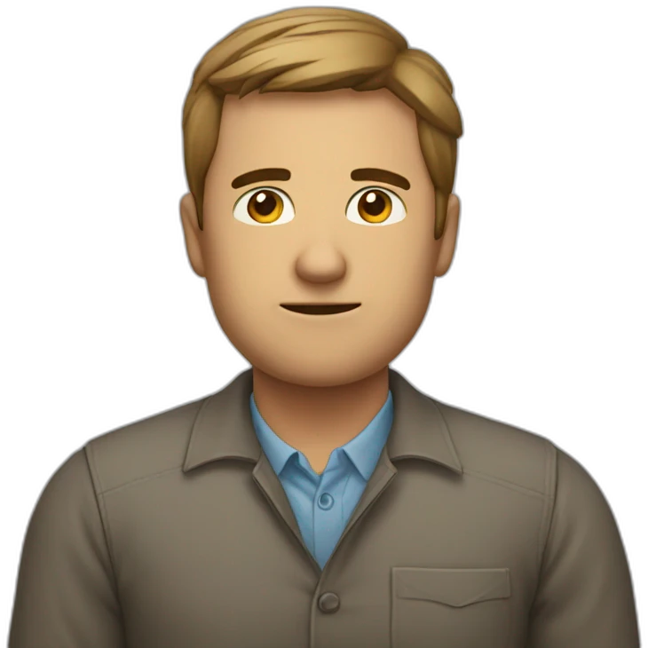 Man shaking his hand under his chin looking disappointed  emoji