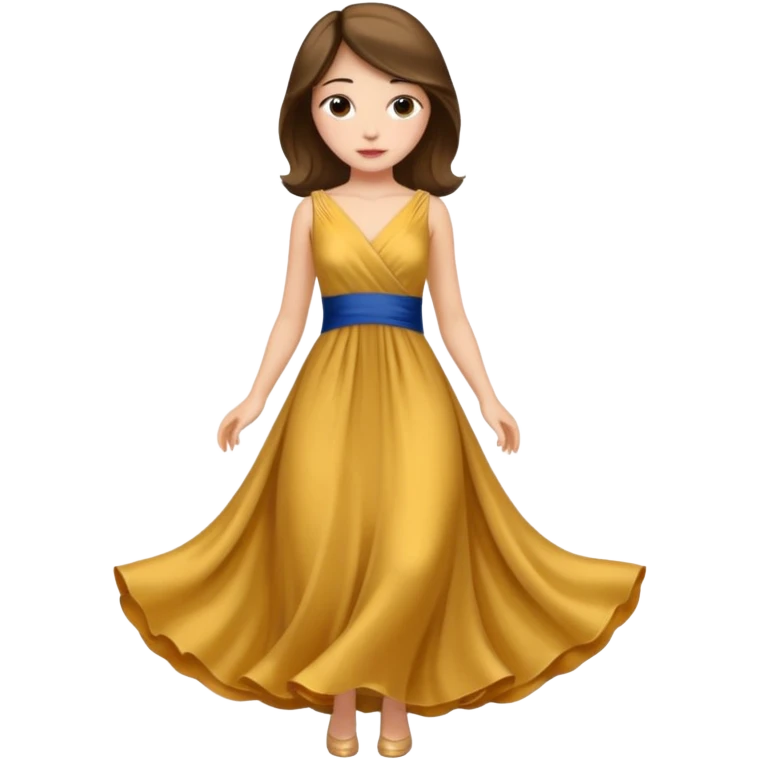 Ana’s dress emoji