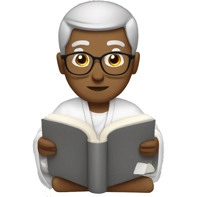 zen librarianwith electronic resource emoji