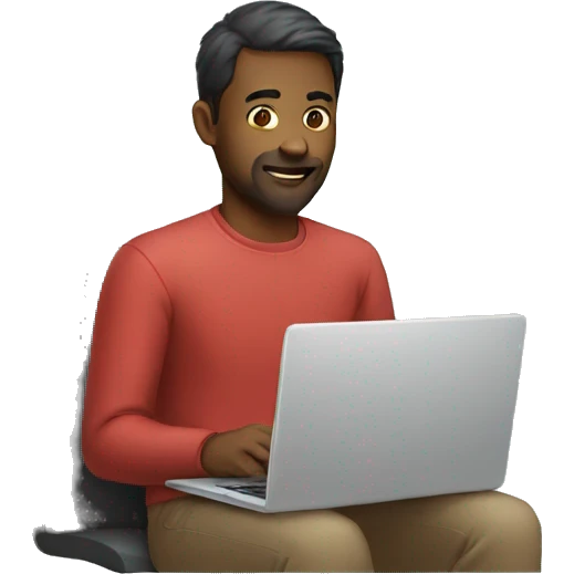 man with laptop emoji