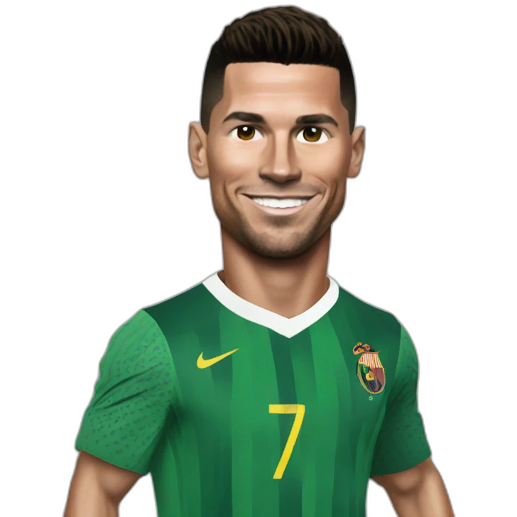ronaldo sur messi emoji