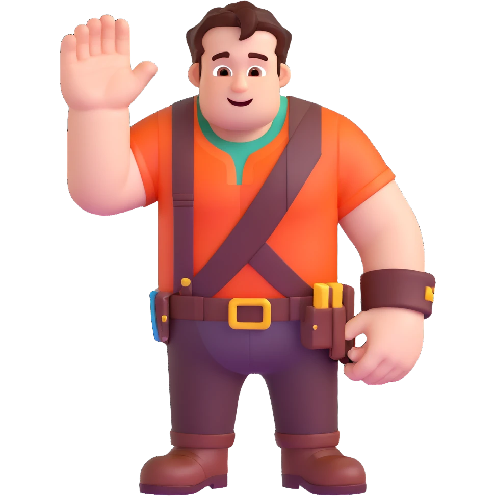 Wreck-it Ralph character emoji
