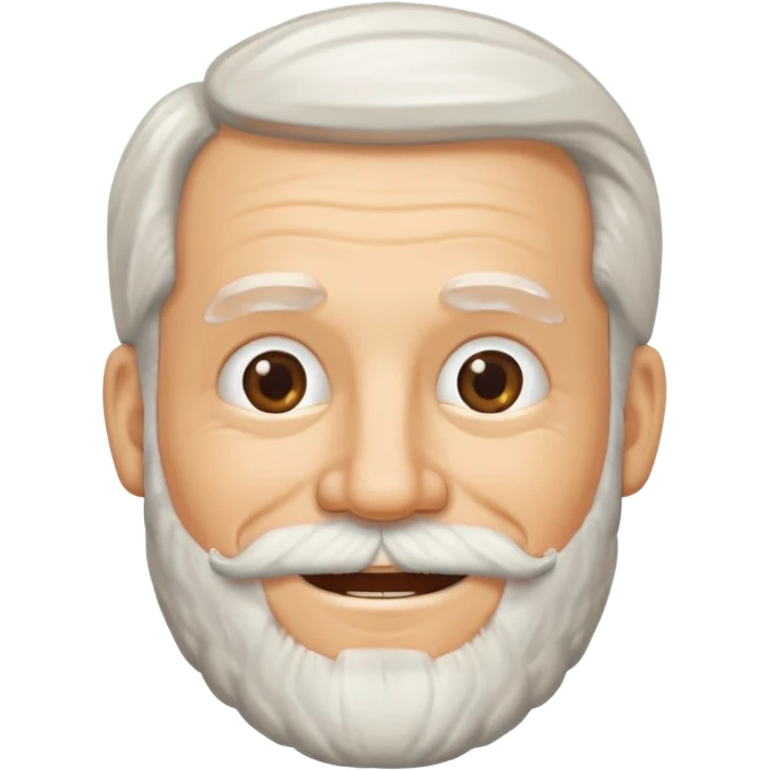 Kernel sanders with beard emoji