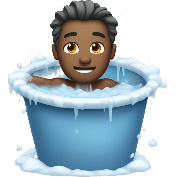 ice bath emoji