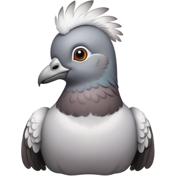 The most elite looking pigeon ever emoji