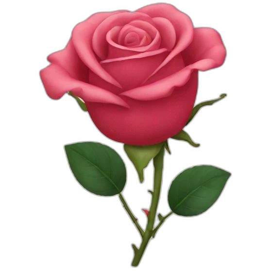 Rose emoji