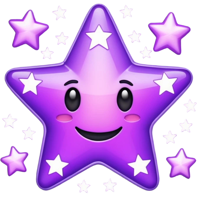 The word "BANGER" with purple stars emoji