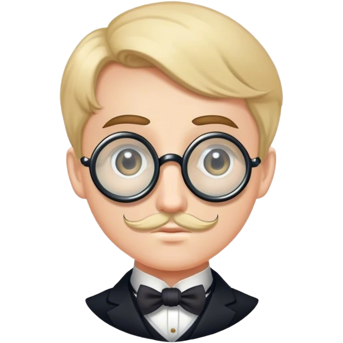 Elegant person with monocle  emoji