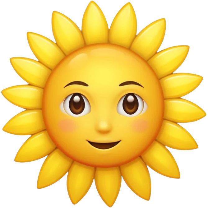 sun emoji
