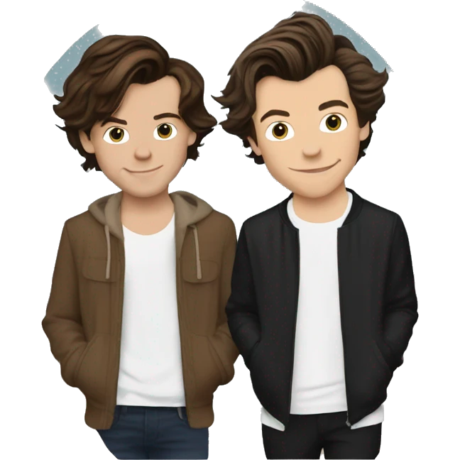 louis tomlinson and harry styles emoji
