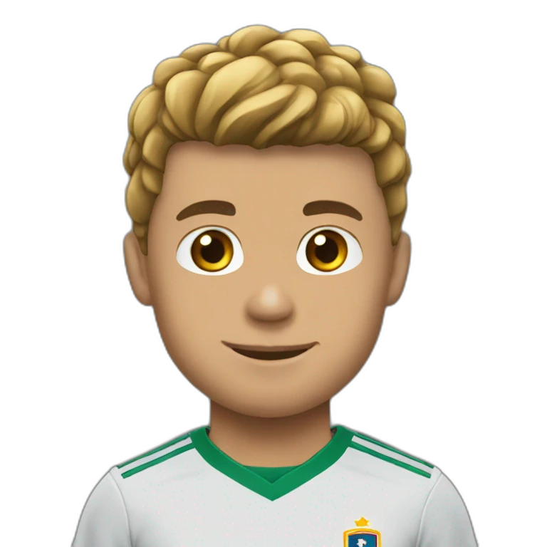 Ronaldo porte un chat emoji