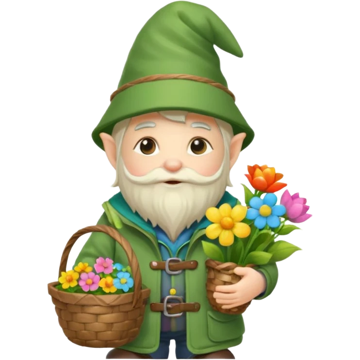 Spring gnome emoji
