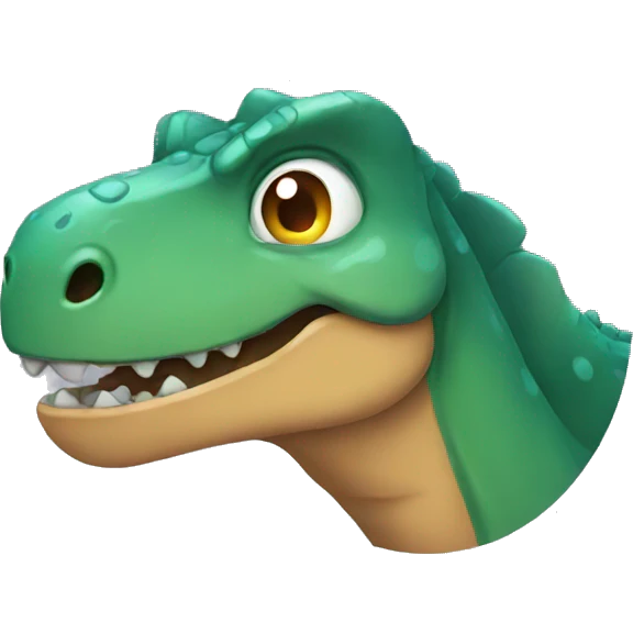 dinosaur sad emoji