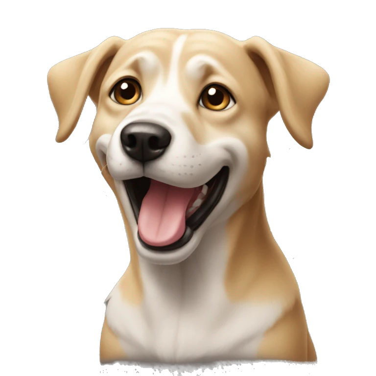 Chien méchant  emoji