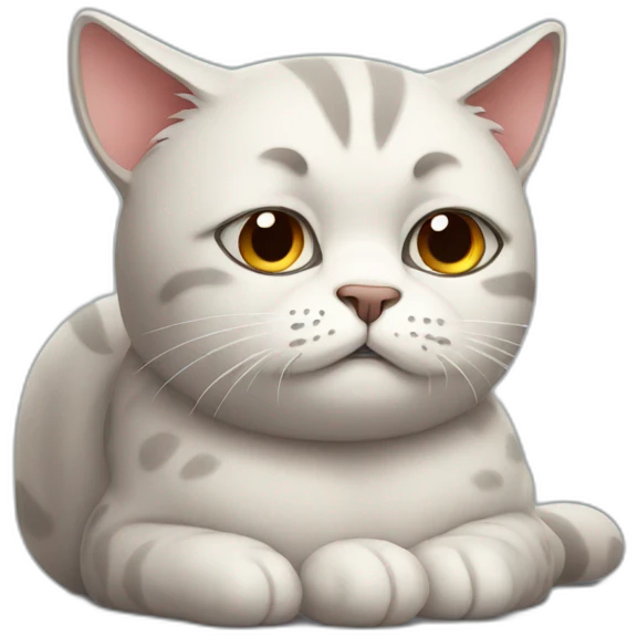 Sad cat emoji