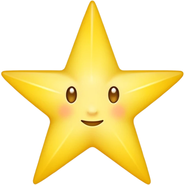 A SINGLE STAR  emoji
