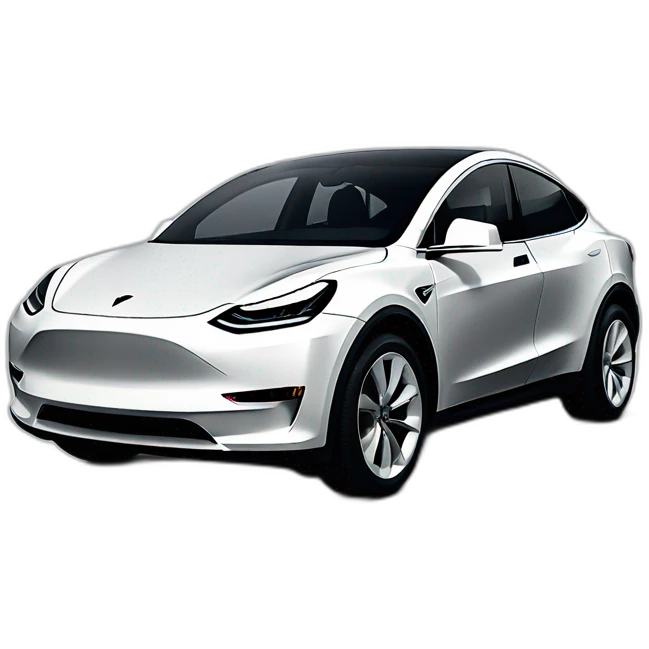 Tesla model y emoji