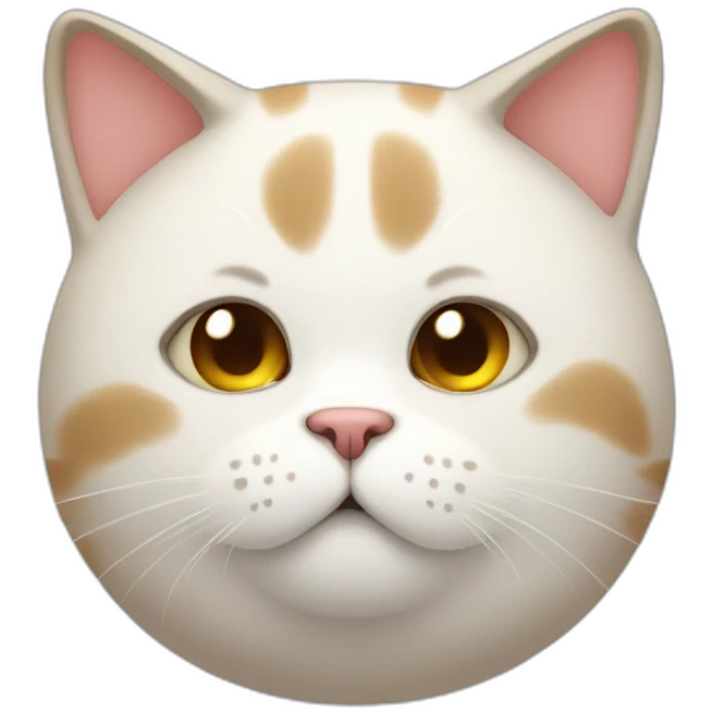 chubby cat emoji