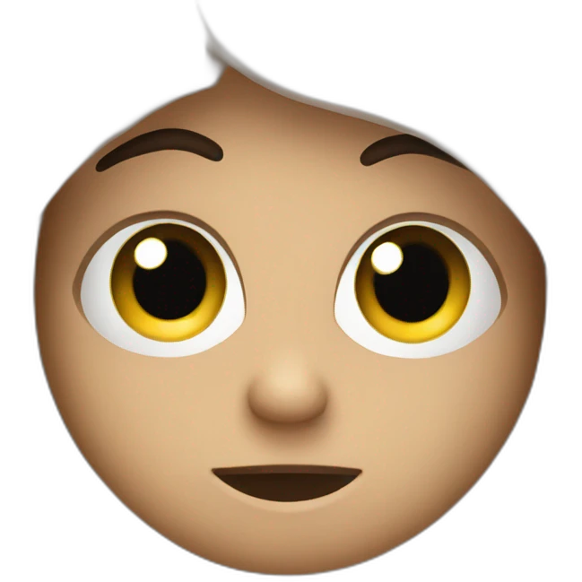 Shy emoji