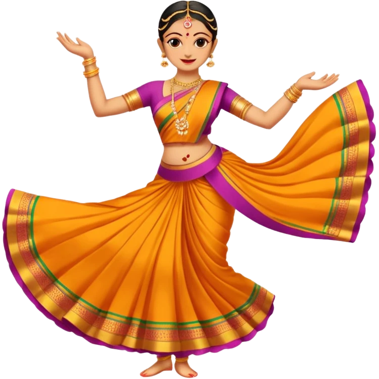 give me some bharatanatyam dancer emojis emoji