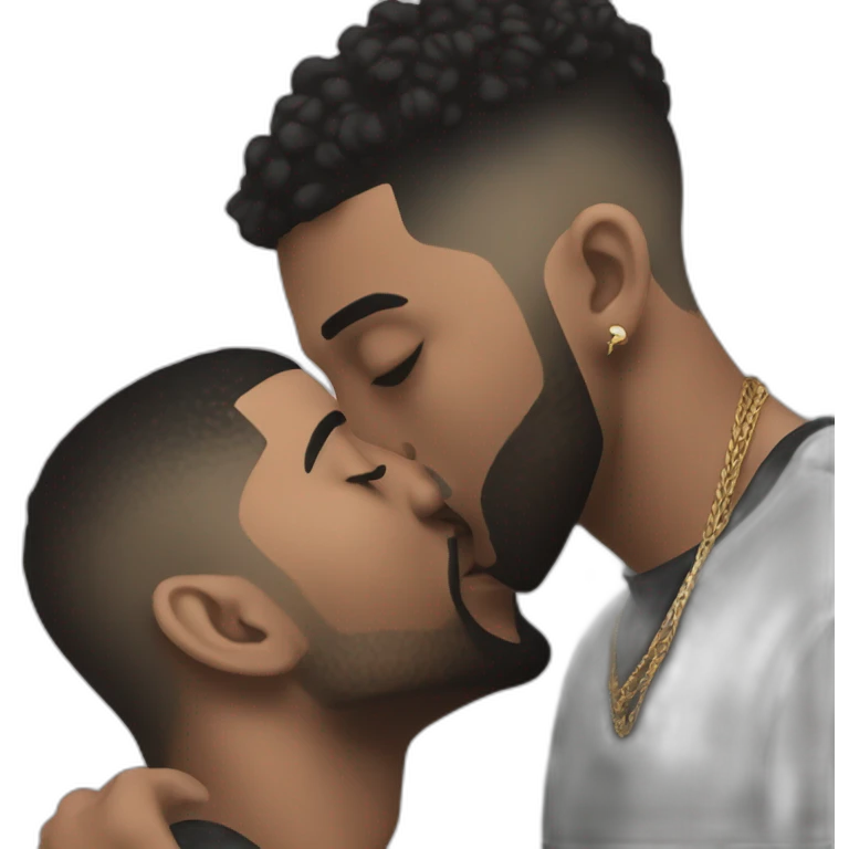drake kissing 21 savage emoji
