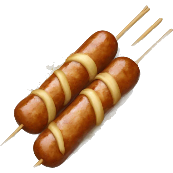 Sausage and Rice Cake Skewers emoji