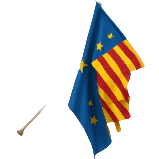 bandera catalana emoji