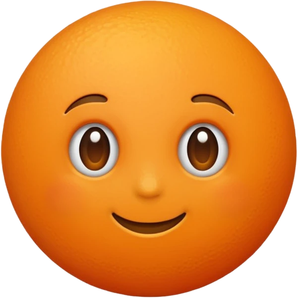 orange emoji