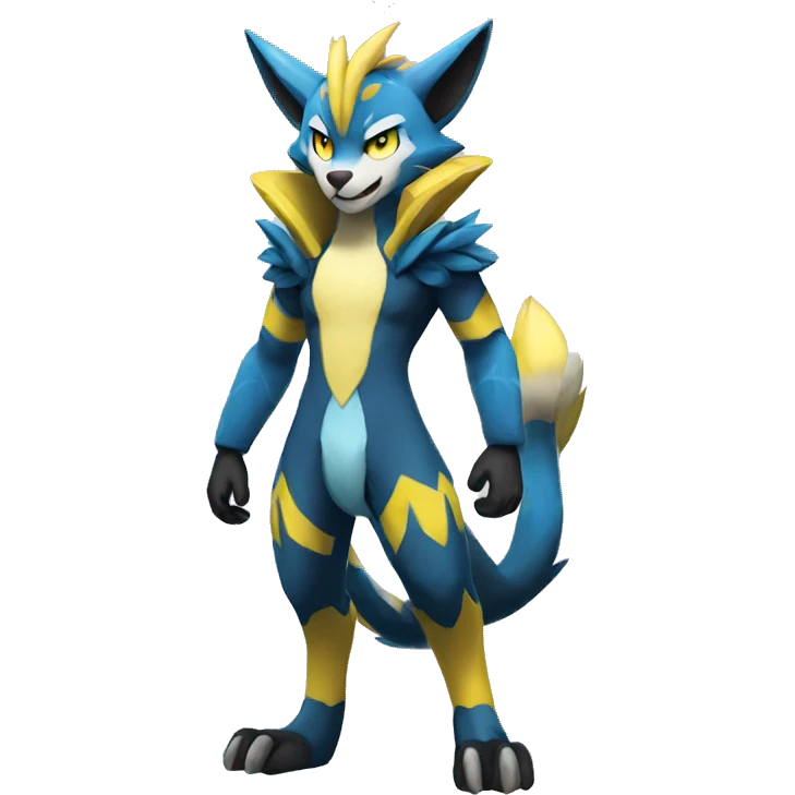 Zeraora full body emoji