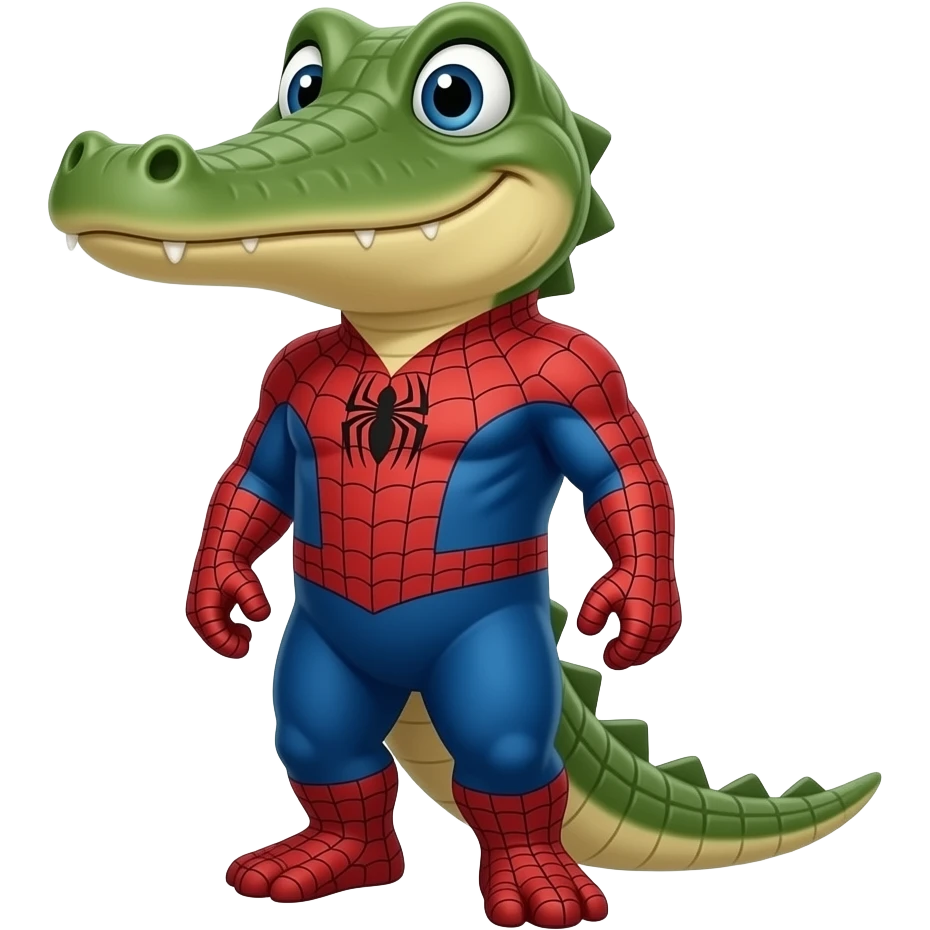 spiderman gator emoji